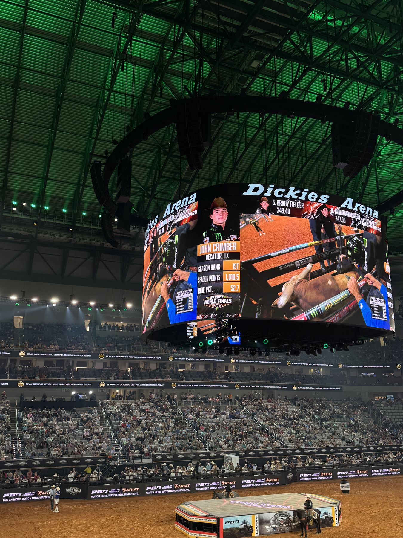 Arena da PBR World Finals em Fort Worth